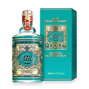 4711 Original Eau de Cologne unisex bottle with fresh citrus lemon bergamot and neroli notes