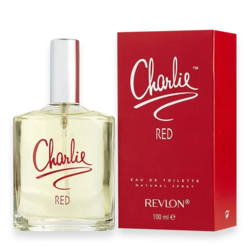 Charlie Red Eau de Toilette by Revlon red bottle classic women’s fragrance