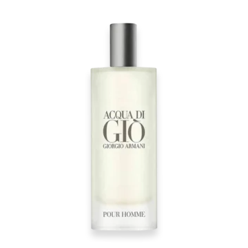 Acqua Di Gio Miniature bottle with fresh marine citrus and woody notes