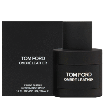 Tom Ford Ombre Leather Eau de Parfum black bottle luxury leather fragrance
