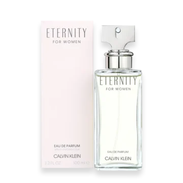 Calvin Klein Eternity for Women Eau de Parfum clear glass bottle