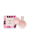 Ariana Grande Sweet Like Candy Eau de Parfum pink bottle with fluffy pom pom accessory