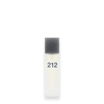 Nail polish bottle with a dark cap and the number 212 on its label in white packaging? wait. Check answer.