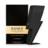 Bottle of Bad Boy Le Parfum by Carolina Herrera featuring a sleek black and gold design with a lightning bolt accent