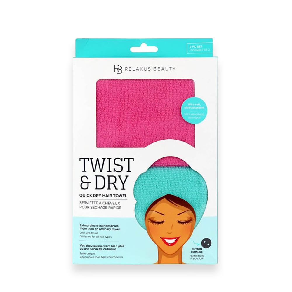 Twist & Dry Quick Dry Hair Towel 10.49 » Scott Beauty Shop