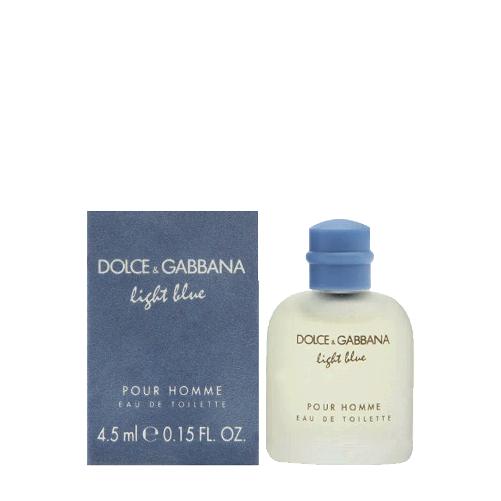 Dolce & Gabbana Light Blue Pour Homme Miniature - 0.15 oz » Scott Beauty Shop Dolce & Gabbana Light Blue Pour Homme Miniature - 0.15 oz