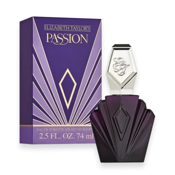 Passion by Elizabeth Taylor perfume bottle classic oriental fragrance for women