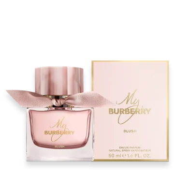 My Burberry Blush Eau de Parfum soft pink luxury perfume bottle