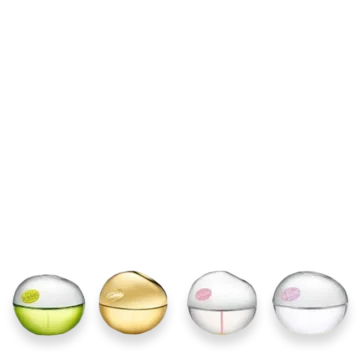 DKNY Be Delicious 4-Piece Miniature Eau de Parfum Set » Scott Beauty Shop DKNY Be Delicious 4-Piece Miniature Eau de Parfum Set with four 0.24 oz. bottles