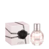 Miniature bottle of Flowerbomb perfume featuring the signature faceted grenade-shaped design