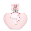 Thank U Next Eau de Parfum by Ariana Grande in a pink broken-heart bottle