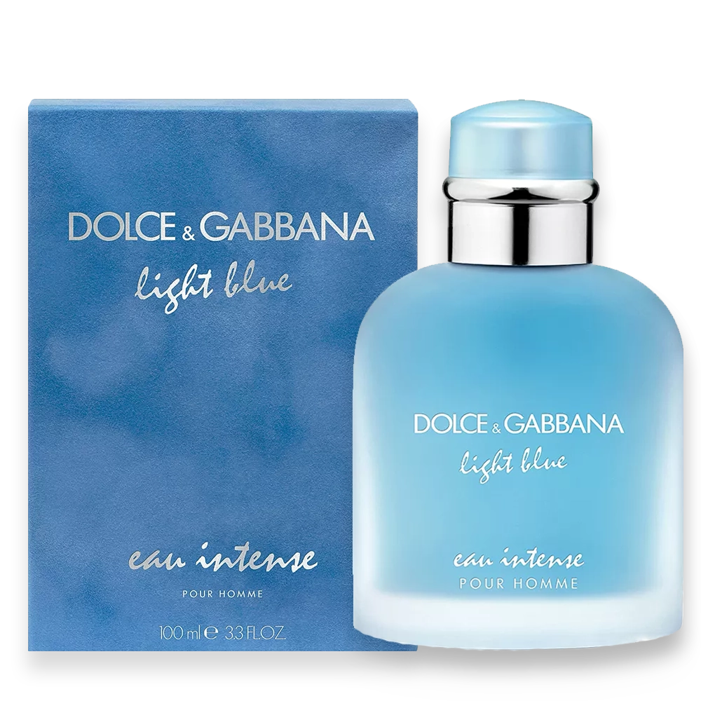 Dolce & Gabbana Light Blue Eau Intense - 3.3 oz » Scott Beauty Shop Dolce & Gabbana Light Blue Eau Intense - 3.3 oz