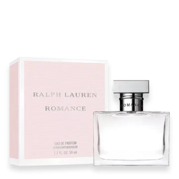 Ralph Lauren Romance perfume bottle elegant floral fragrance for women