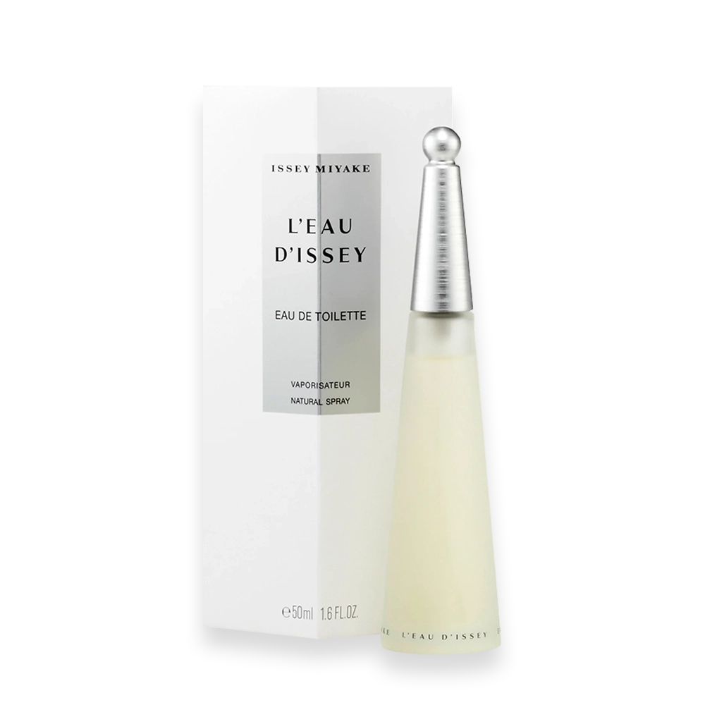 Issey Miyake L'Eau d'Issey Perfume » Scott Beauty Shop Issey Miyake L'Eau d'Issey women's perfume bottle with minimalist clear design