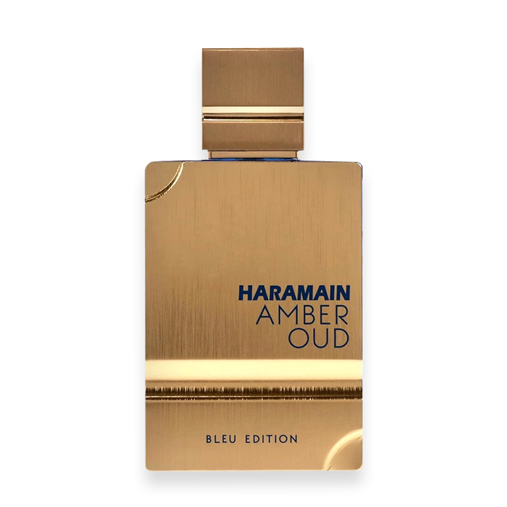Amber Oud Bleu Edition by Al Haramain Perfumes – Fresh Woody Fragrance » Scott Beauty Shop Amber Oud Bleu Edition by Al Haramain Perfumes blue and gold luxury fragrance bottle