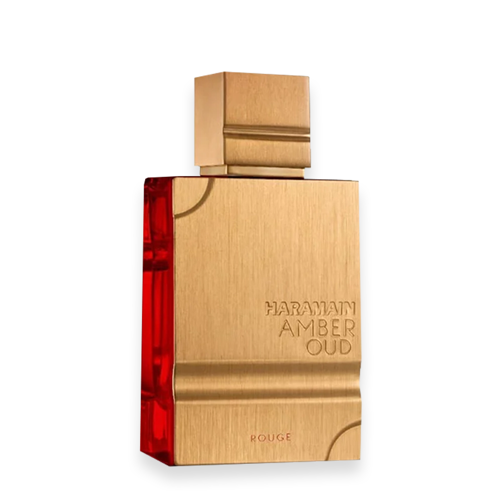 Amber Oud Rouge by Al Haramain Perfumes – Luxurious Amber Floral Fragrance » Scott Beauty Shop Amber Oud Rouge by Al Haramain Perfumes red and gold luxury fragrance bottle