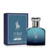 Polo Deep Blue by Ralph Lauren perfume bottle rich aquatic fragrance for men