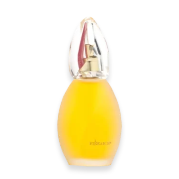 Fire & Ice by Revlon perfume bottle with red and black glass design