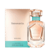 Tiffany & Co. Rose Gold Eau de Parfum with sparkling citrus, delicate rose, and warm musk creating a radiant, feminine luxury scent