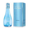 Davidoff Cool Water for Women perfume bottle with light blue liquid and silver cap