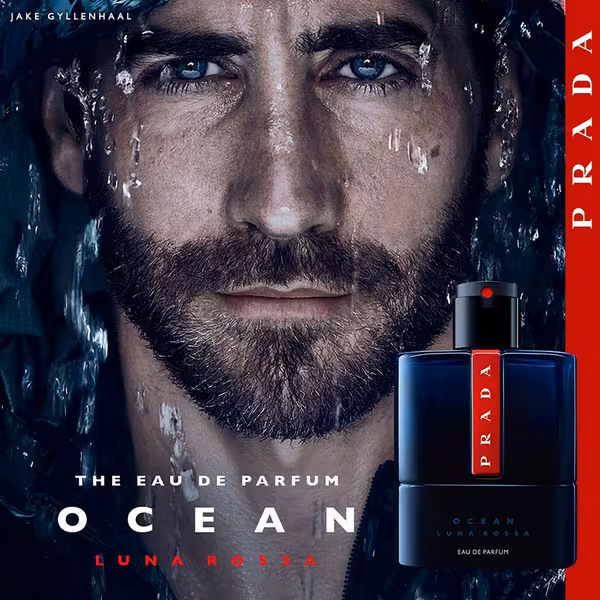Prada Luna Rossa Ocean EDP Miniature » Scott Beauty Shop Prada Luna Rossa Ocean Eau de Parfum miniature bottle and box