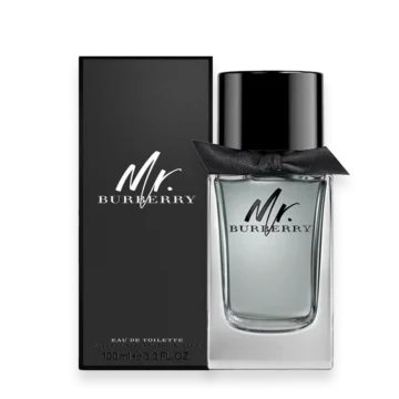 Mr. Burberry Eau de Toilette men's fragrance bottle inspired by Burberry trench coat