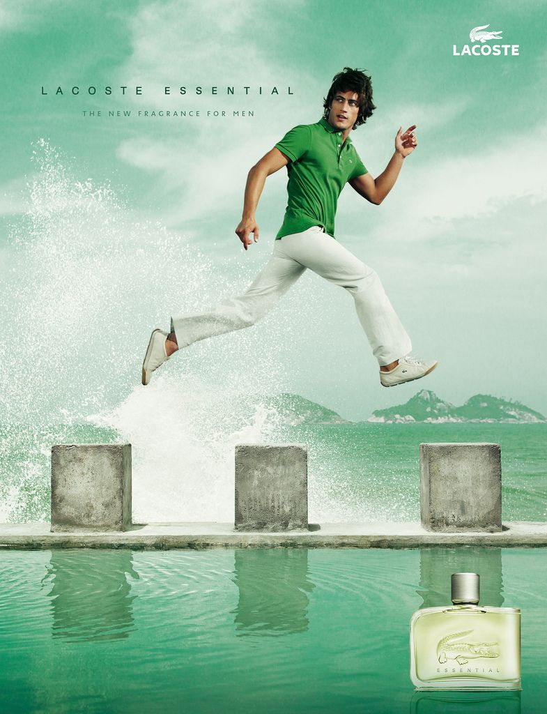 Lacoste Essential Eau de Toilette for Men » Scott Beauty Shop Lacoste Essential Eau de Toilette men’s fragrance bottle and box