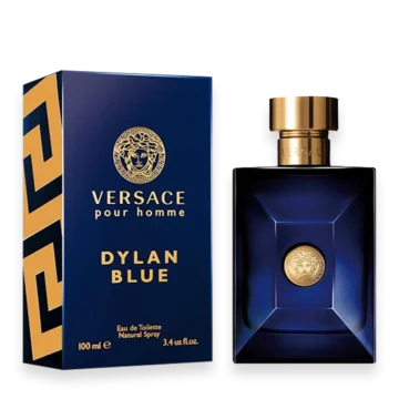 Versace Pour Homme Dylan Blue Eau de Toilette men’s fragrance bottle