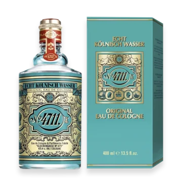 4711 Original Eau de Cologne unisex bottle with fresh citrus lemon bergamot and neroli notes
