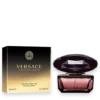 Versace Crystal Noir Eau de Toilette perfume bottle with dark purple glass and elegant design