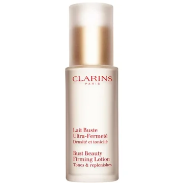 Bottle of Bust Beauty Lotion 1.6 oz featuring a sleek, feminine design for targeted body care