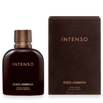 Bottle of Dolce & Gabbana Intenso fragrance for men
