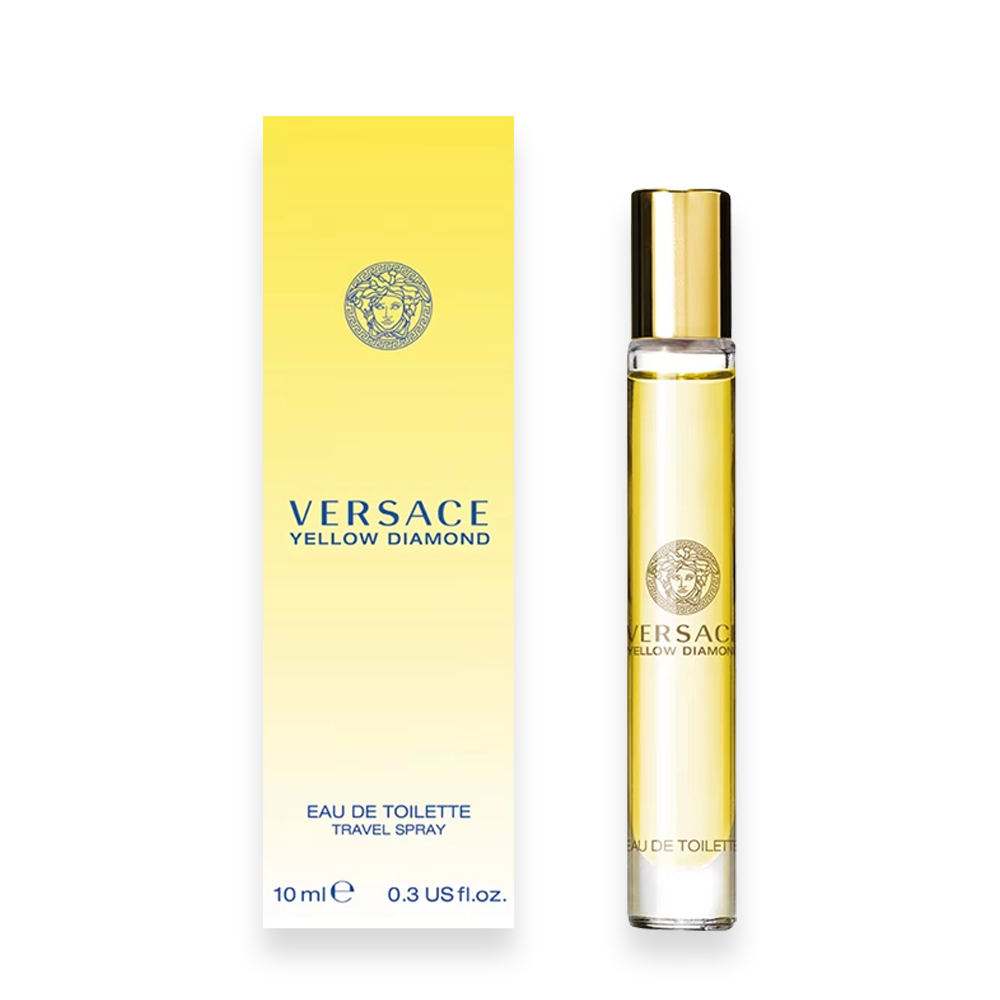 Versace Yellow Diamond Eau de Toilette Travel Spray » Scott Beauty Shop Versace Yellow Diamond Eau de Toilette 0.3 oz travel spray