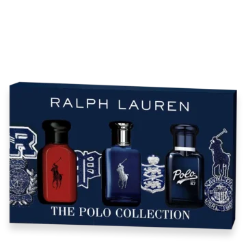 Ralph Lauren The Polo Collection Eau de Toilette 3-Piece Gift Set » Scott Beauty Shop Ralph Lauren The Polo Collection Eau de Toilette 3-Piece Gift Set with Polo Red, Polo Blue, and Polo 67