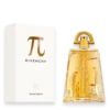 Bottle of Pi by Givenchy Eau de Toilette featuring a sleek triangular design with gold accents